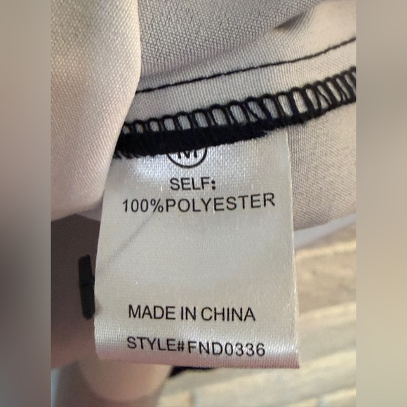 Black and White Women's Dress - Picture 4 of 7